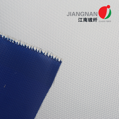 1m Width Fire Curtain Fabric With 260 Degree C Coating Heat Resistance