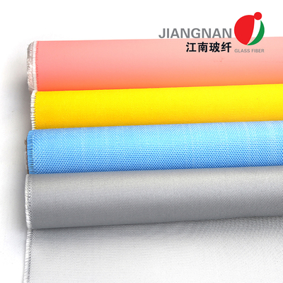 Rubber Silicone Coated Fiberglass Fabric ​Thermal Insulation Cover 18OZ