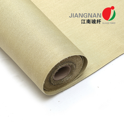 1520mm High Temperature Resistant Cloth Vermiculite Coated Fiber Glass Cloth