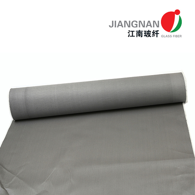 0.65mm 700℃ Satinless Steel Wire Reinforced Polyurethane Coated Fiberglass Cloth
