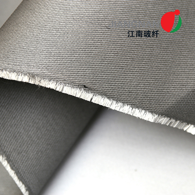 0.7mm Thickness Fiberglass Welding Cloth Firestop Fabric With Stainless Steel With Pu Coating