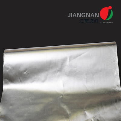 Lightweight Aluminized Fiberglass Fabric Cloth AL7628 Good Chemical Resistance