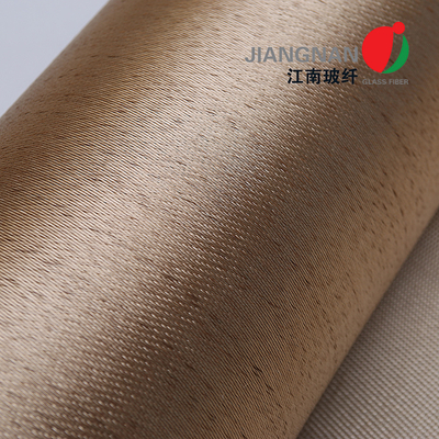 Ht800 Golden Fiberglass Cloth For Welding Blanket Fiber Glass Cloth