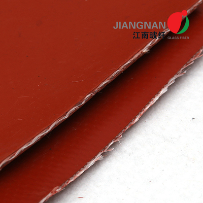 Temperature Resistant Silicone Fiberglass Fabric Coated One Or Two-Sided Silicone Rubber
