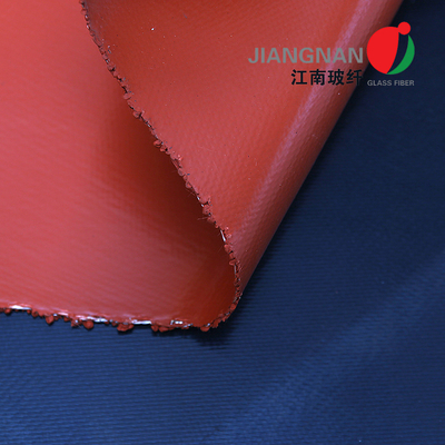 High Temperature Resistant Silicone Coated Fiberglass Fabric For Smoke Curtains - 260°C