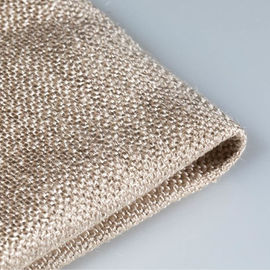 HT2025 Heat Treated Fiberglass Fabric , 0.5mm High Temperature Fabric Roving