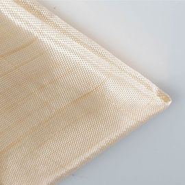 Golden Heat Treated Fiberglass Fabric HT200 High Temperature Resistance