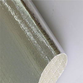 ALFW600 High Temperature Fiberglass Cloth With Aluminium Foil For Pipe Insulation