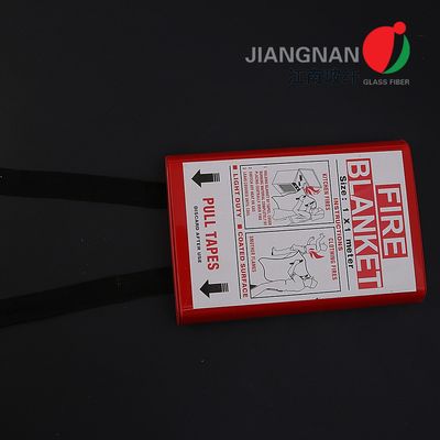 0.43mm 480 GSM EN1869 Fire resistanct Emergency Blanket fire rated insulation blanket With TUV Approved
