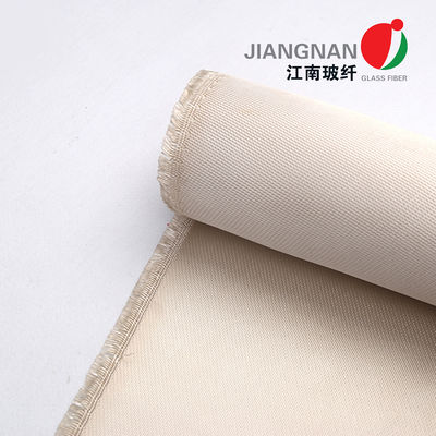 1200GSM 39&quot; Brown​ Color High Silica Woven Fabric With 1200℃ Welding Heat Resistant