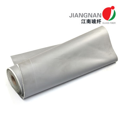 Non Flammable Abrasion Resistance Silicone Coated Fabric 590g High Strength
