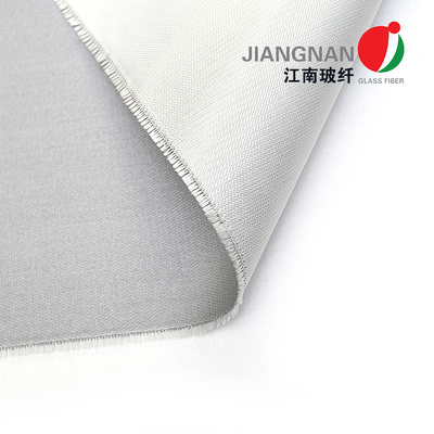 0.5mm Duty Silver Gray PU Coated Fiberglass Cloth For Expansion Joint