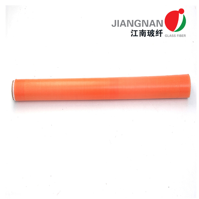0.25mm 280g  E - Glass Orange Acrylic Coated Fibreglass Fabric Glass Fiber Cloth