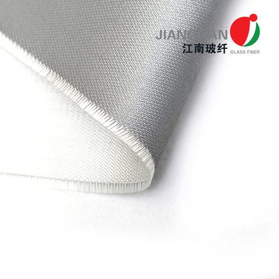 0.5mm Thickness Fiberglass Cloth Grey Polyurethane Coated Fiberglass Fabric