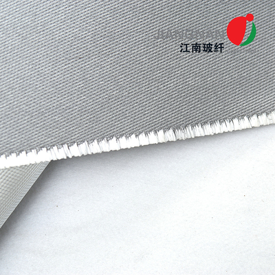 700gsm Stainless Steel Wire Inserted Fiberglass Woven Fabric With PU Coating