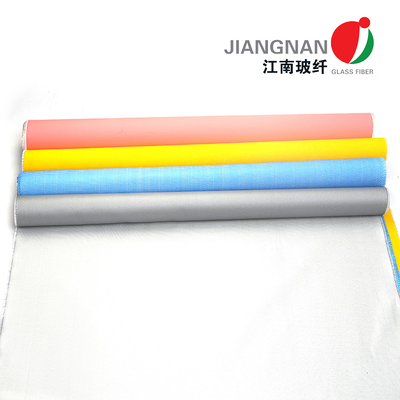 E-glass Polyurethane Silicone Coated Glass Cloth Heat Resistant Double Sides