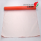Orange Color Silicone Fiberglass Cloth For Removable Insulation Jackets