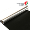 Thermal Insulation Fabric Fireproof Silicone Coated Fibreglass Cloth Black Fiberglass Cloth