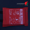 Fiberglass Fire Blanket Soft Bag/Hard Box Protective Shield For People Emergency Fire Blanket