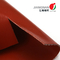 Thermal Insulation Silicone Coated Fiberglass Fabric With Embossed Surface