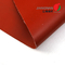 Superior Quality Red Fabric Fiberglass Coated Silicone For Welding Protection