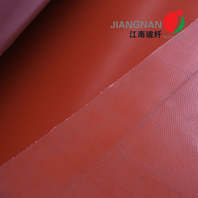 High Temperature Resistant Silicone Coated Fiberglass Fabric For Smoke Curtains - 260°C