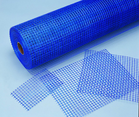 Durable 4*4mm 5*5mm Fiberglass Mesh Leno Woven For Building wall