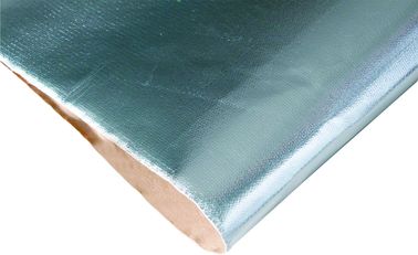 Aluminum Foil Fiberglass Fabric Cloth Al3732SA With Stickers 430g/M2 Weight