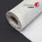 Satin Weave Stainless Steel Wire Inserted Fiberglass Woven Fabric Used For Fire Curtain Raw Material