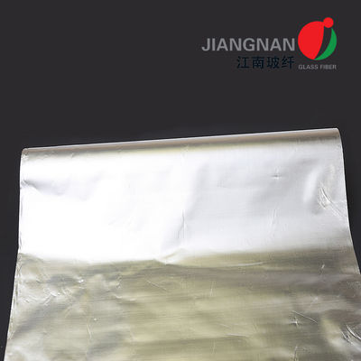 Heat Protection Aluminum Foil Laminated Fiberglass Fabric For Piping Outside