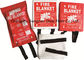 CS06 Fire Resistant Blanket , Fibreglass Fire Blanket BSI BS EN 1869 Certificate