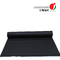 1000mm Width Thermal Insulation Materials 0.8mm Black Pu Coated Fiberglass Fabric