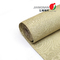 M30 Vermiculite Coated Fiberglass Fabric , High Temperature Resistant Fabric