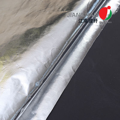 Reflective Aluminum Foil Laminated Fiberglass Fabric Fire Prevention