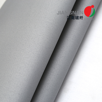 0.0079 In Thickness Heat Resistant Silicone Coated Glass Fiber 50 Yard Roll Length Gray