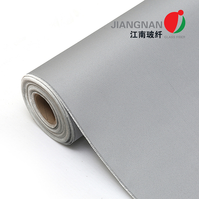 0.2mm Waterproof Anti Corrosion Plain Weave Silicone Coated Fiberglass Fabric