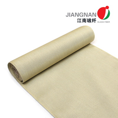 800 ℃ Vermiculite Coated Fiberglass Fabric Cloth 2025 For Welding Protection